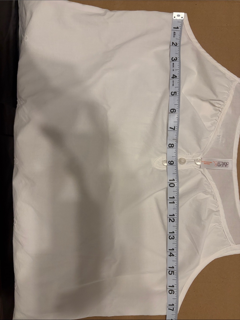 Gilligan & O'Malley White Lace-Trim Camisole & Shorts Sleep Set - Picture 13 of 13